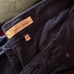 French Connection Women's Straight Leg Jeans - Dark Blue